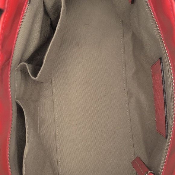 Coach-Coral Patent Leather-Handbag Not Red - Picture 11 of 11